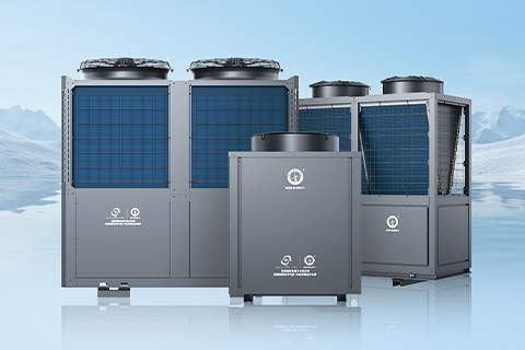 热焰系列-商用常温热水机组（顶出风）